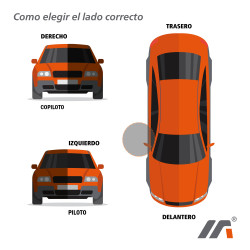 ELEVADOR DE CRISTAL DODGE DAKOTA /DELANTERA/DERECHO