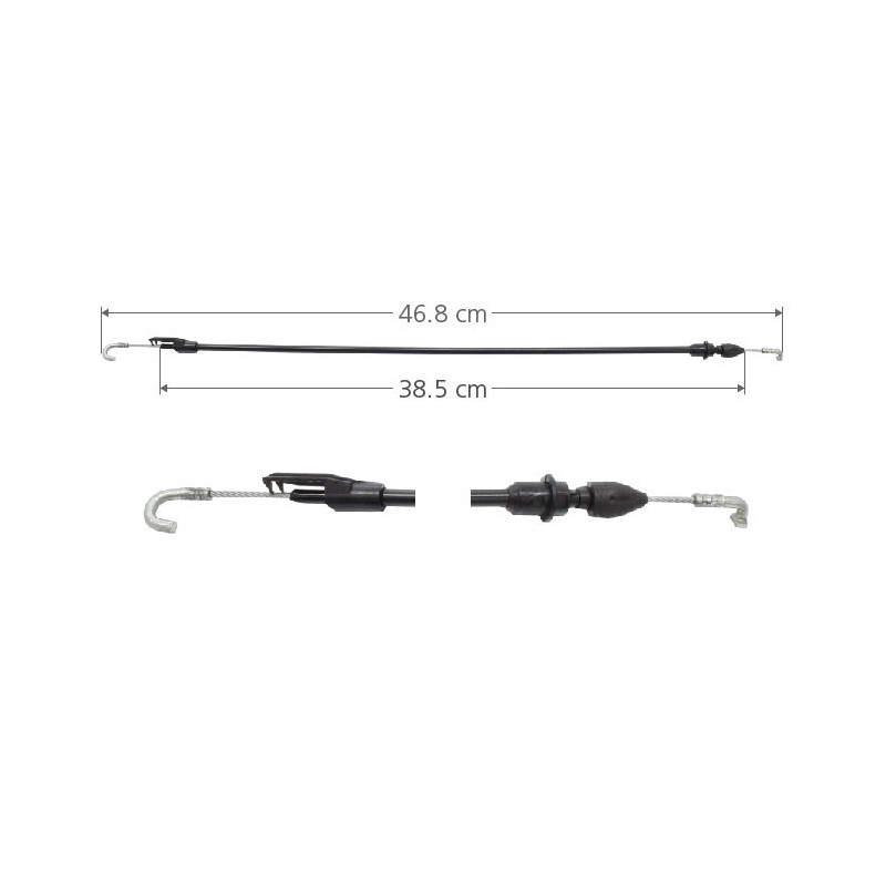 CHICOTE CERRADURA VOLKSWAGEN JETTA /DELANTERA/DERECHO/IZQUIERDO