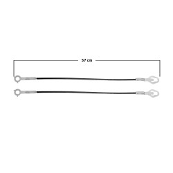 CABLES DE TAPA FORD F-150/F-250 /DERECHO/IZQUIERDO
