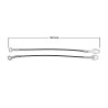CABLES DE TAPA DODGE RAM /DERECHO/IZQUIERDO