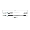 CABLES DE TAPA CHEVROLET COLORADO