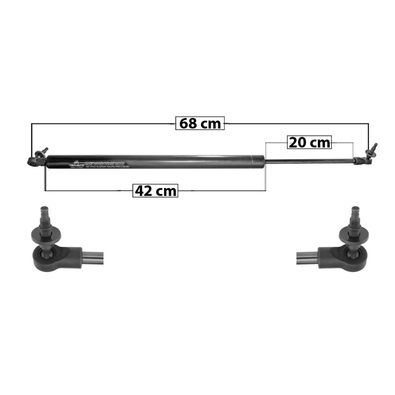 AMORTIGUADOR 5TA PUERTA DODGE CARAVAN /DERECHO/IZQUIERDO