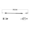 CHICOTE DE CLUTCH NISSAN TSURU I