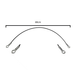 CABLES DE TAPA RAM RAM 700 /TRASERA/DERECHO/IZQUIERDO