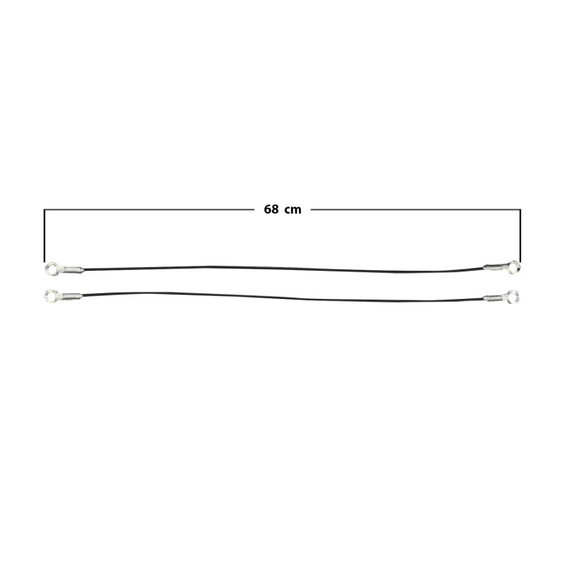 CABLES DE TAPA RAM RAM 700 /TRASERA/DERECHO/IZQUIERDO