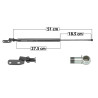 AMORTIGUADOR 5TA PUERTA SUBARU FORESTER /TRASERA/DERECHO