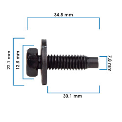 Tornillo P Grapa Doble VARIOS UNIVERSAL