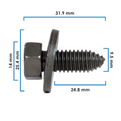 Tornillo P Grapa Doble VARIOS UNIVERSAL