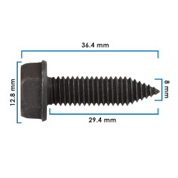 Tornillo P Grapa Doble VARIOS UNIVERSAL