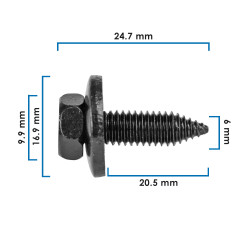 Tornillo P Grapa Doble VARIOS UNIVERSAL