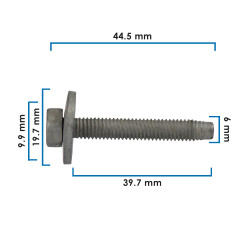 Tornillo P Grapa Doble VARIOS UNIVERSAL