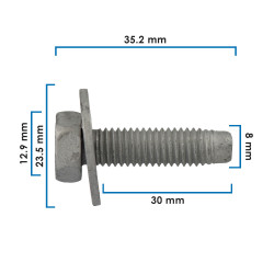 Tornillo P Grapa Doble VARIOS UNIVERSAL