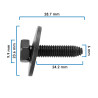 Tornillo P Grapa Doble VARIOS UNIVERSAL