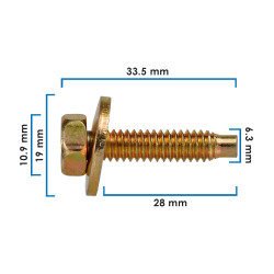 Tornillo P Grapa Doble VARIOS UNIVERSAL