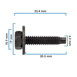 Tornillo P Grapa Doble VARIOS UNIVERSAL