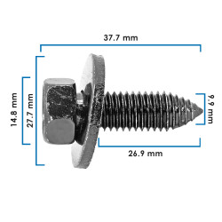 Tornillo P Grapa Doble VARIOS UNIVERSAL