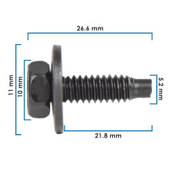 Tornillo P/Grapa Doble VARIOS FORD SA20131
