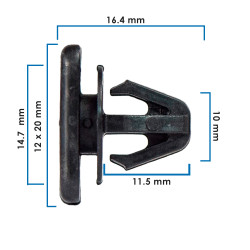 Grapa Para Moldura ESCAPE FORD SA20321