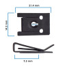 Grapa Doble para Pija UNIVERSAL UNIVERSAL SA20460