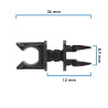 Seguro para varilla de cofre WRANGLER JEEP SA20507