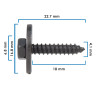 Pija Para Grapa Doble VARIOS UNIVERSAL SA20538