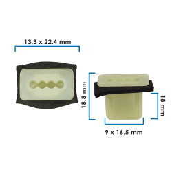 Muela Para Pija EDGE FORD SA20677