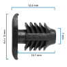 Grapa Para Hule De Puerta ACCENT HYUNDAI SA20794