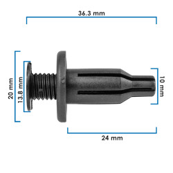 Grapa De Presion CAPTIVA CHEVROLET SA20853