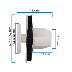 Grapa Para Moldura 2 MAZDA SA20894