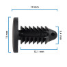 Grapa Para Hule De Puerta VARIOS CHRYSLER SA21233