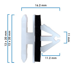 Grapa Para Moldura VARIOS GMC SA21387