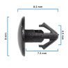 Grapa Para Hule De Puerta MURANO NISSAN SA21410