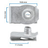 Grapa Doble Para Tornillo VARIOS UNIVERSAL 21911