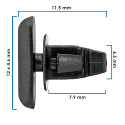 Grapa Para Hule De Puerta CR-V HONDA 21939