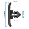 Grapa Para Hule De Puerta GOLF VOLKSWAGEN 21958