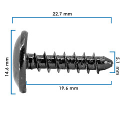 TORNILLO TORX GOLF VOLKSWAGEN 21961