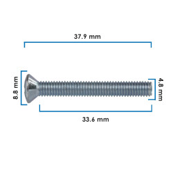 Tornillo Cabeza Ovalada VARIOS UNIVERSAL SA20560