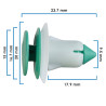 Grapa De Tapiceria VOYAGER CHRYSLER SA20764