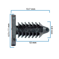 Grapa Para Hule De Puerta VARIOS CHRYSLER SA20792