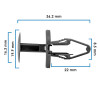 Grapa De Presion ESCAPE FORD SA21093