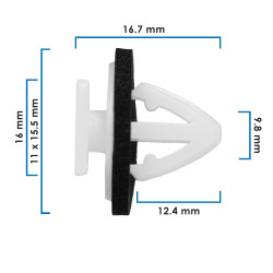 Grapa Para Moldura VARIOS HYUNDAI SA21107