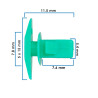 Grapa Para Hule De Puerta ACCORD HONDA SA21257