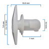 Grapa Para Hule De Puerta VARIOS UNIVERSAL SA21266