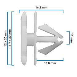 Grapa Para Moldura VARIOS GMC SA21357
