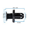 Grapa De Presion ODYSSEY HONDA SA21508
