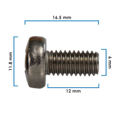 Tornillo Cabeza De Cruz VARIOS UNIVERSAL SA21640