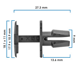 Grapa De Presion X-4 BMW SA21828