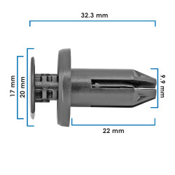 Grapa De Presion 3 MAZDA SA21857