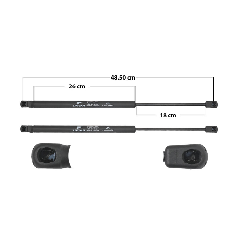 AMORTIGUADOR 5TA PUERTA HYUNDAI GRAND I10 /TRASERA/DERECHO/IZQUIERDO